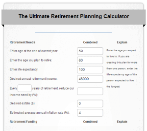Ultimate Retirement Calculator
